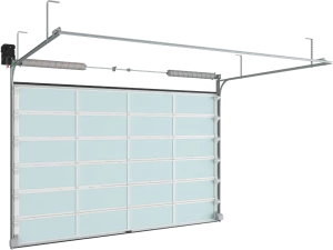 Рулонные ворота для автомойки с механизмом ISD02 3500x4800